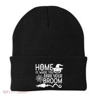Home Is Where You Park Your Broom Beanie thumb 0