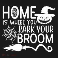 Home Is Where You Park Your Broom Women's Hoodie thumb 2