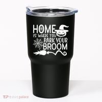 Home Is Where You Park Your Broom Tumbler thumb 0