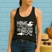 Home Is Where You Park Your Broom Women's Tank Top thumb 2