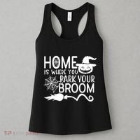 Home Is Where You Park Your Broom Women's Tank Top thumb 3