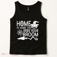 Home Is Where You Park Your Broom Tank Top thumb 2