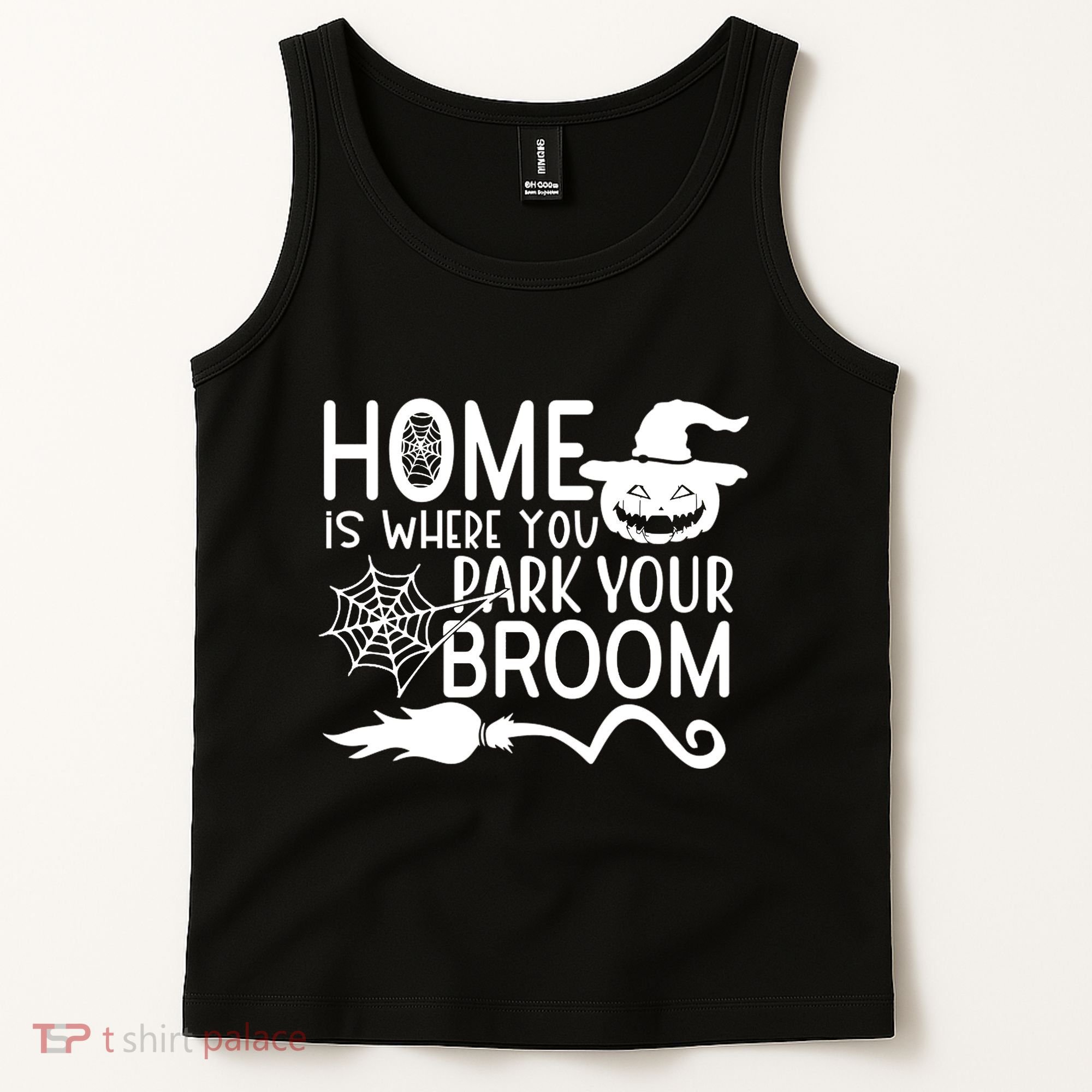 Home Is Where You Park Your Broom Tank Top