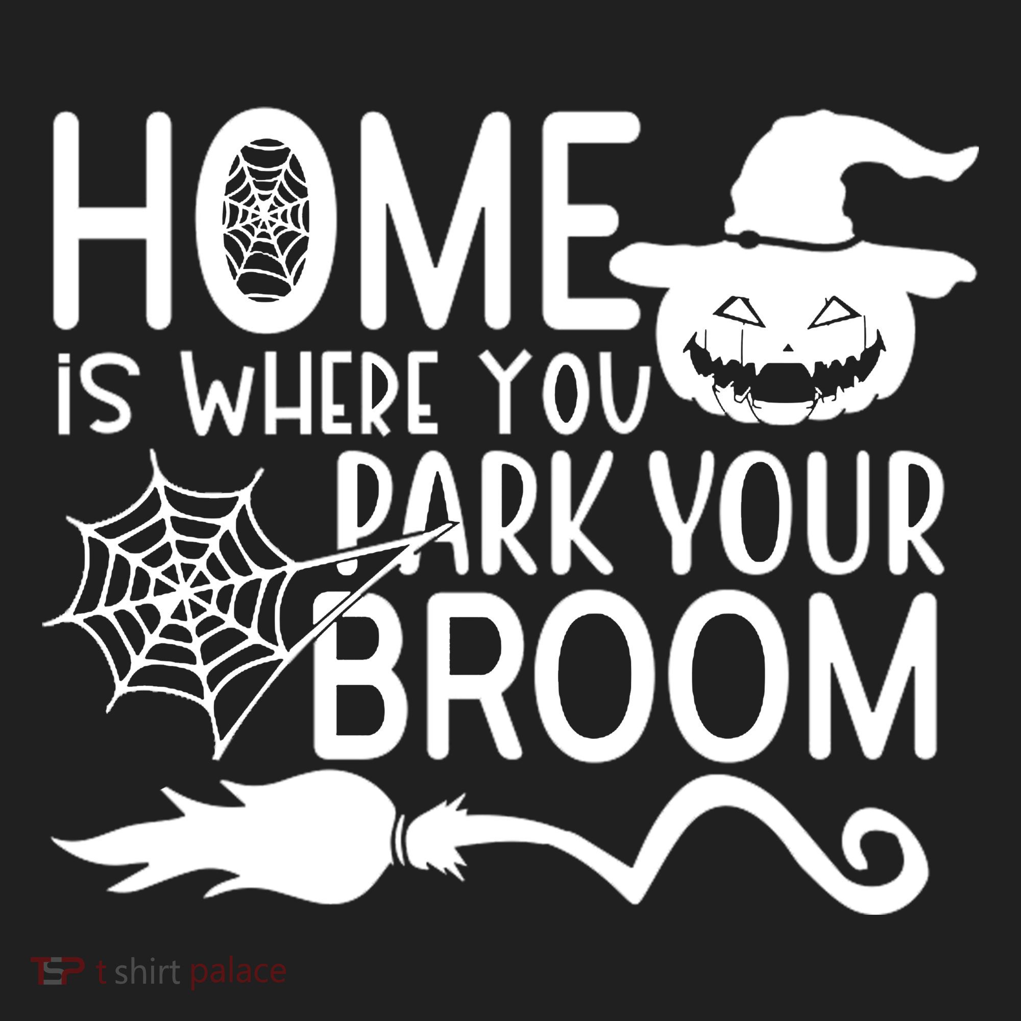 Home Is Where You Park Your Broom Golf Towel