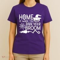 Home Is Where You Park Your Broom T-Shirt thumb 4