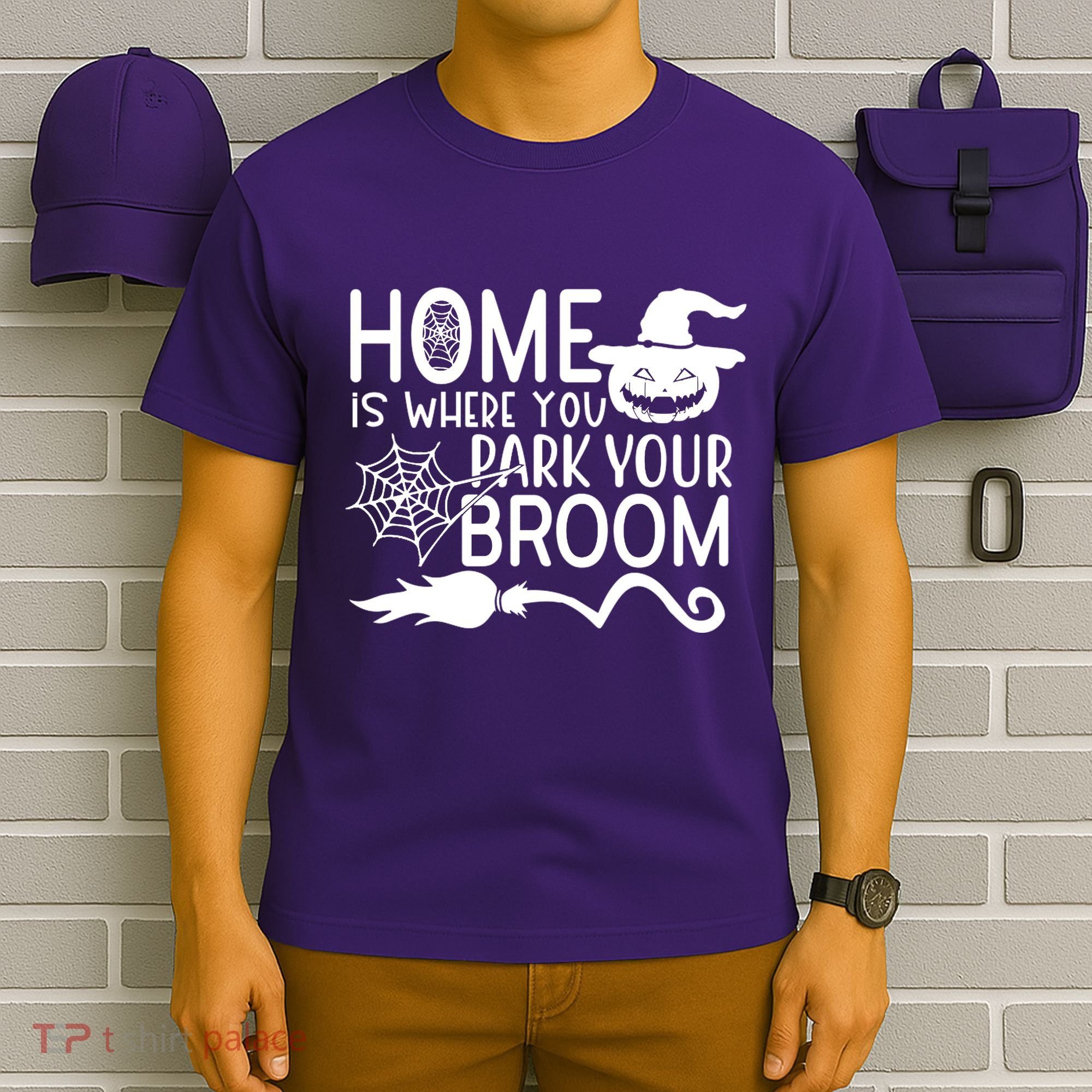 Home Is Where You Park Your Broom T-Shirt