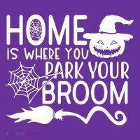 Home Is Where You Park Your Broom Baby Bodysuit thumb 2