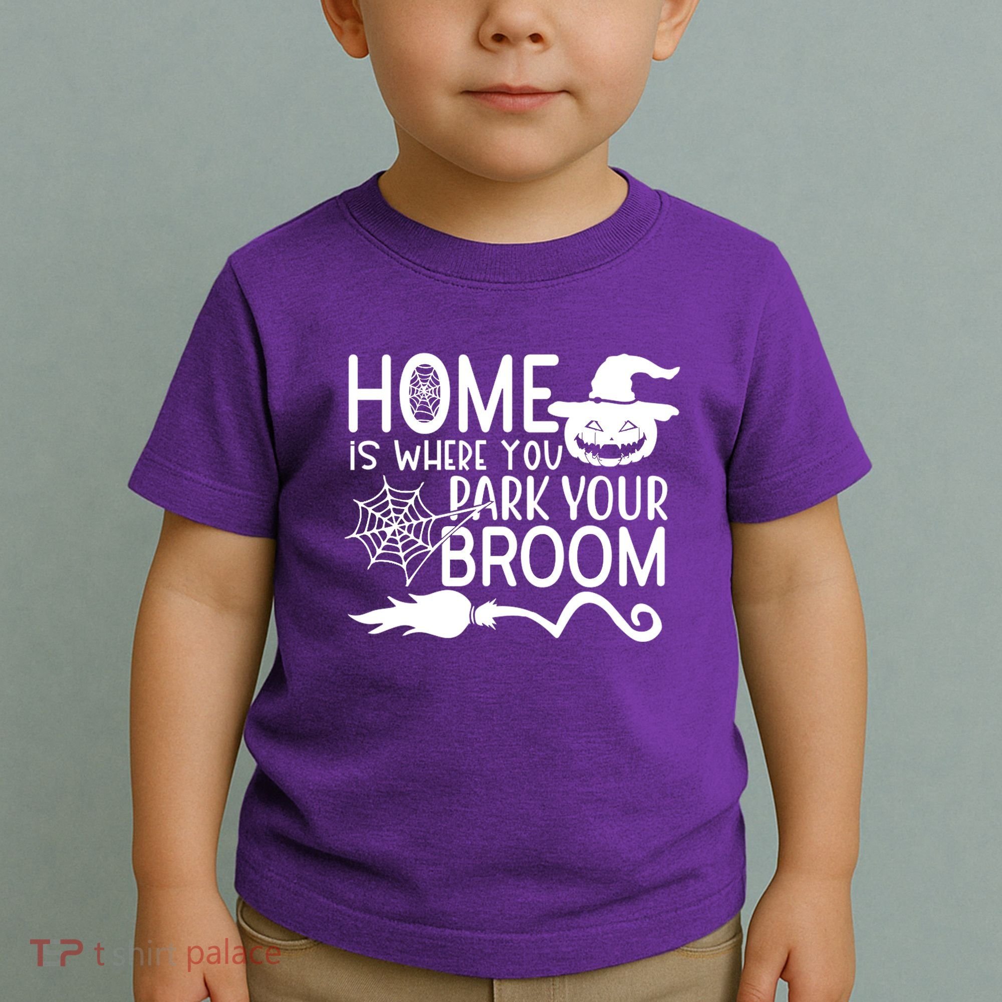 Home Is Where You Park Your Broom Toddler T-Shirt