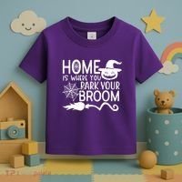 Home Is Where You Park Your Broom Toddler T-Shirt thumb 3