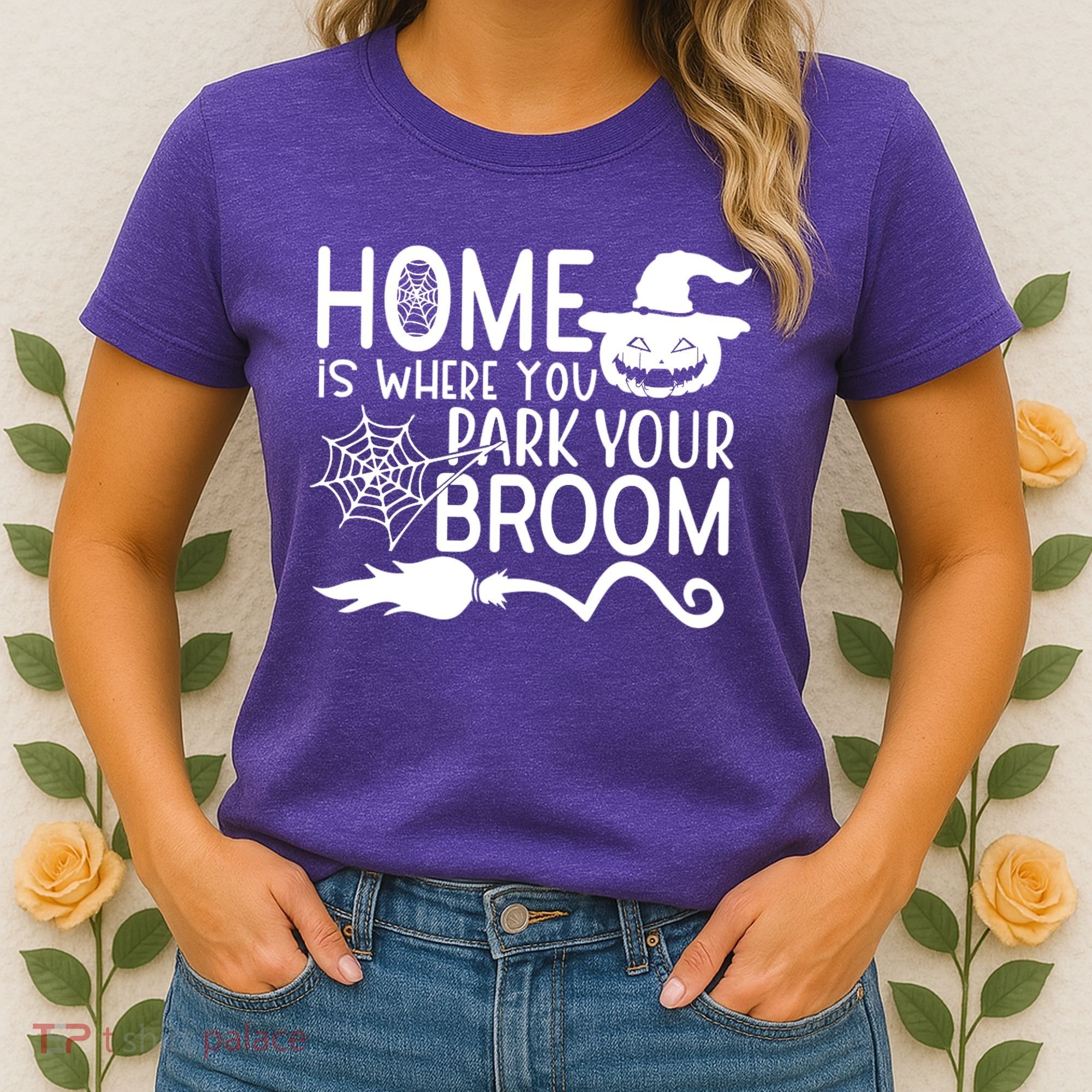 Home Is Where You Park Your Broom Women's T-Shirt