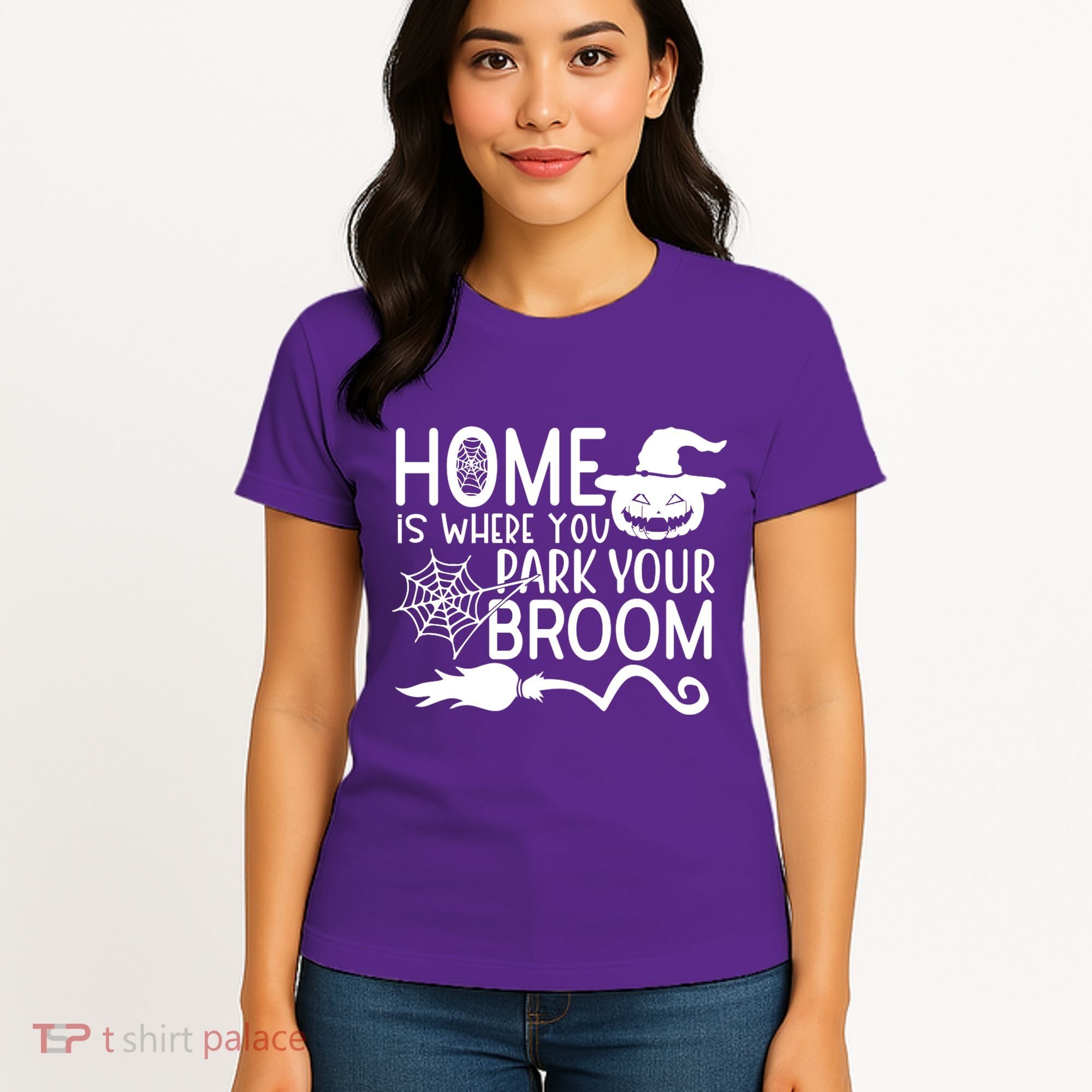 Home Is Where You Park Your Broom Women's T-Shirt