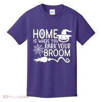 Home Is Where You Park Your Broom Kids T-Shirt thumb 0