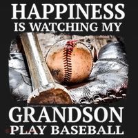 Happiness Is Watching My Grandson Play Baseball Coaster thumb 2