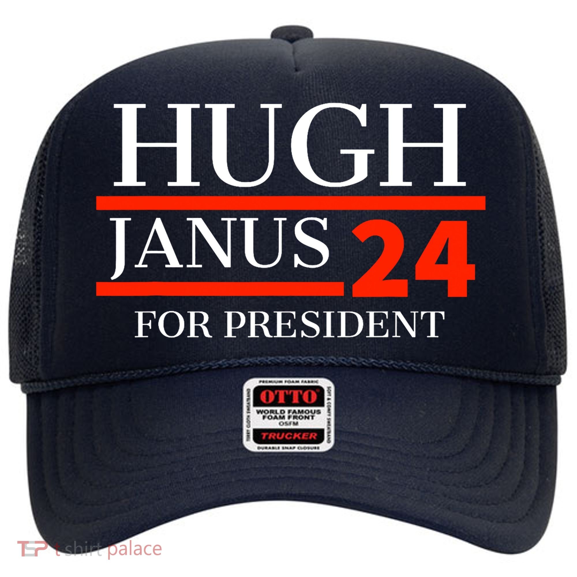 Hugh Janus 24 For President Funny 2024 Election Hat