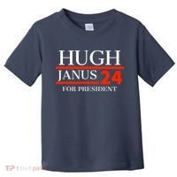 Hugh Janus 24 For President Funny 2024 Election Toddler T-Shirt thumb 0