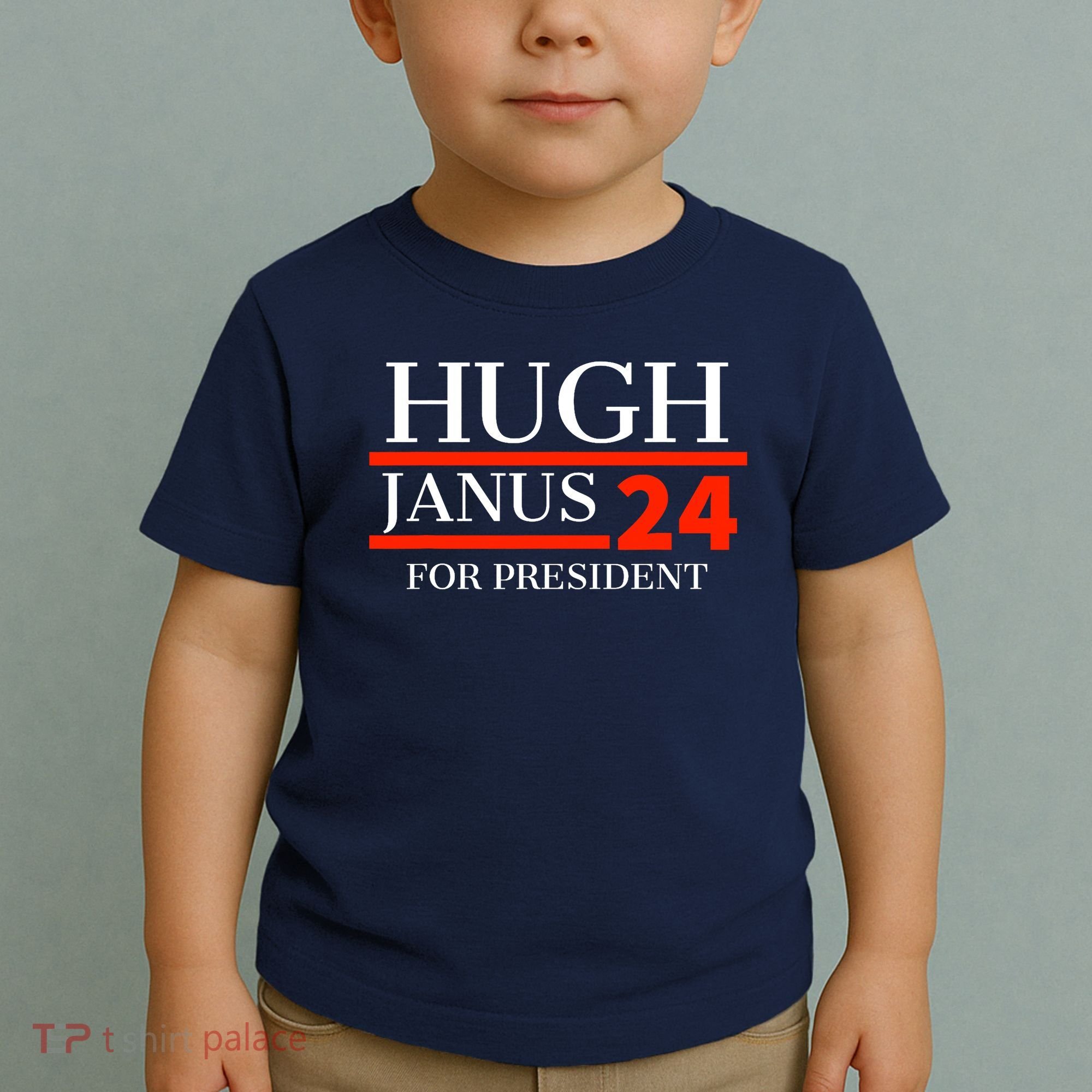 Hugh Janus 24 For President Funny 2024 Election Toddler T-Shirt