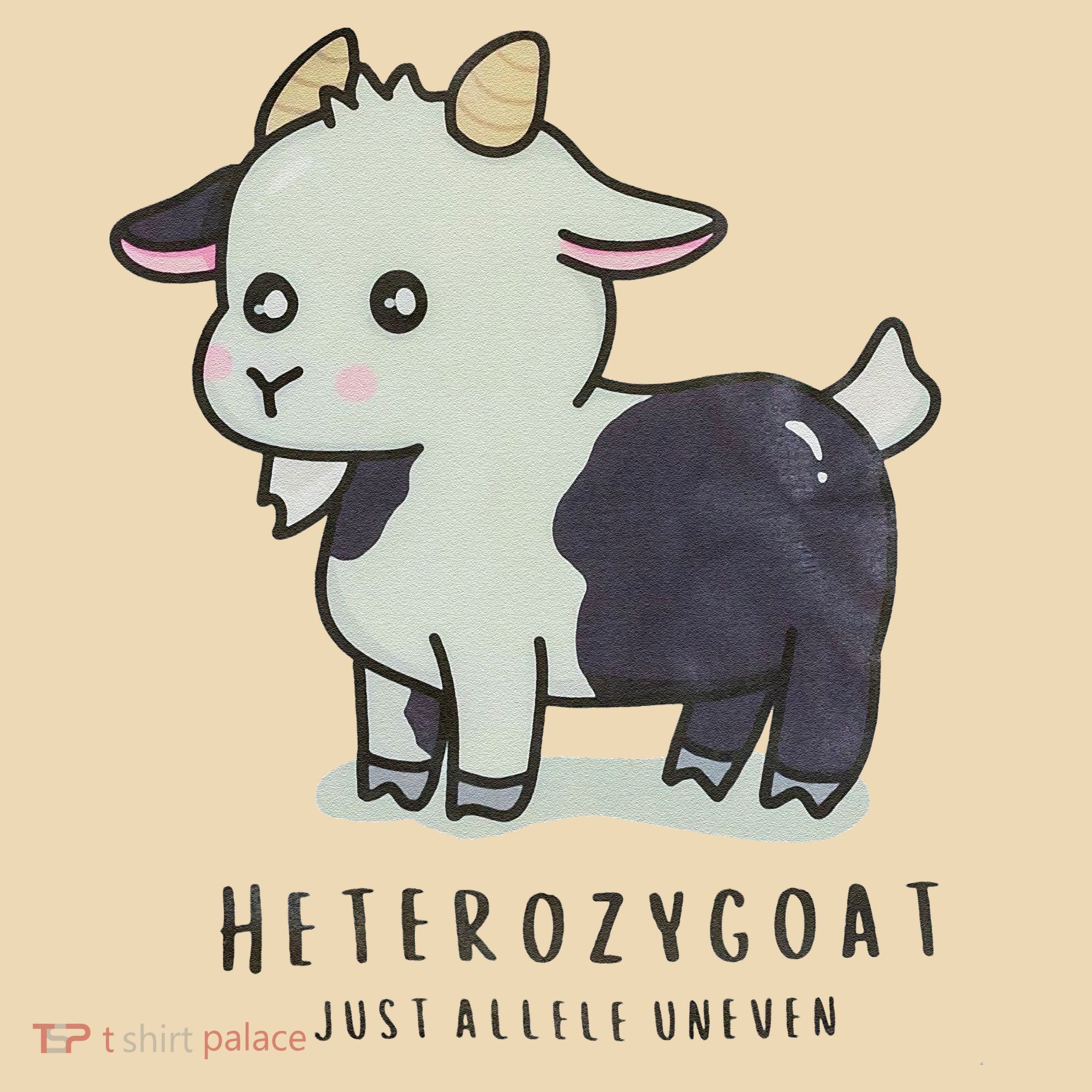 Heterozygoats Just Allele Uneven Funny Genetics Tote Bag