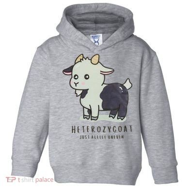 Heterozygoats Just Allele Uneven Funny Genetics Toddler Hoodie