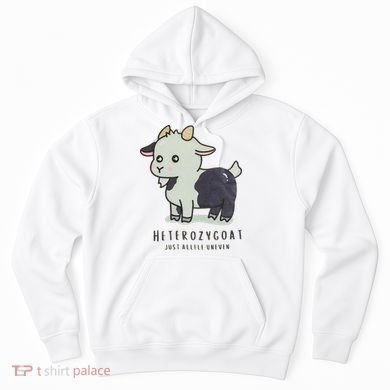 Heterozygoats Just Allele Uneven Funny Genetics Hoodie