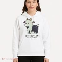 Heterozygoats Just Allele Uneven Funny Genetics Hoodie thumb 5
