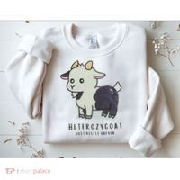 Heterozygoats Just Allele Uneven Funny Genetics Sweatshirt thumb 2