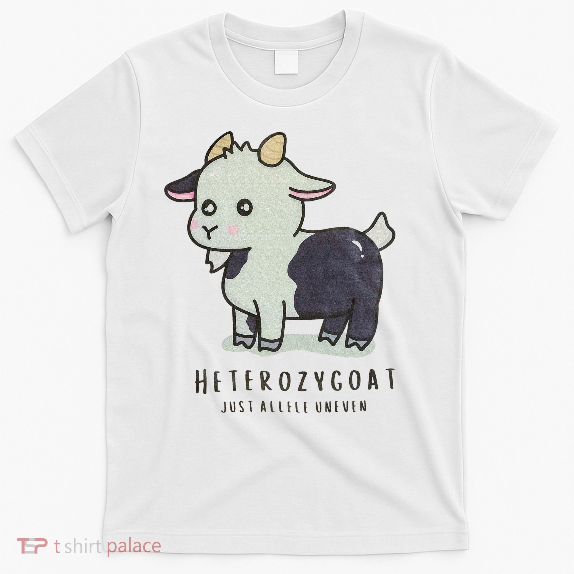 Heterozygoats Just Allele Uneven Funny Genetics T-Shirt