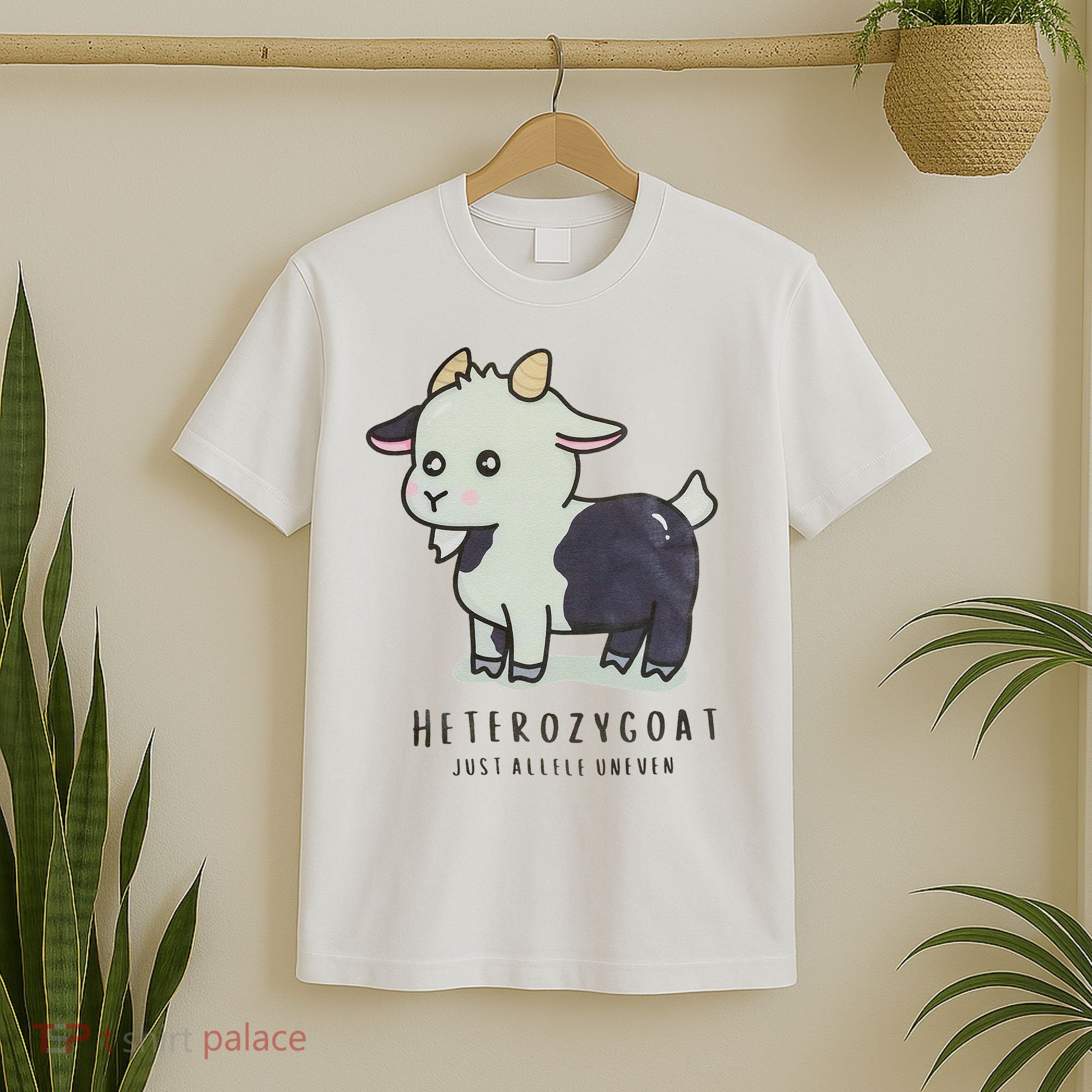 Heterozygoats Just Allele Uneven Funny Genetics T-Shirt