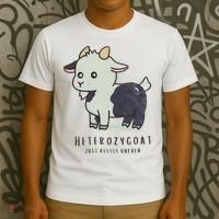 Heterozygoats Just Allele Uneven Funny Genetics T-Shirt thumb 3