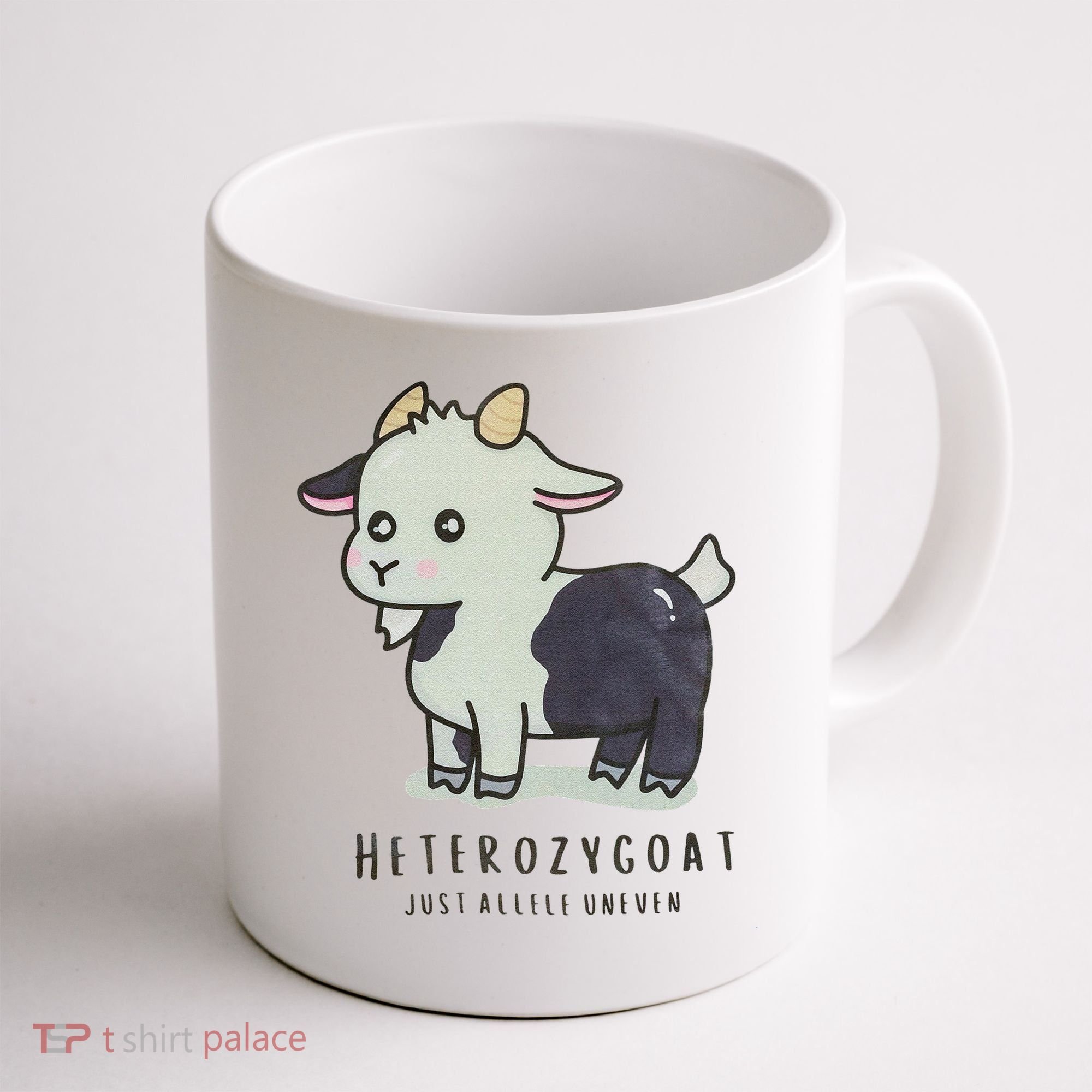 Heterozygoats Just Allele Uneven Funny Genetics Coffee Mug