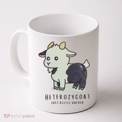 Heterozygoats Just Allele Uneven Funny Genetics Coffee Mug