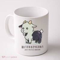 Heterozygoats Just Allele Uneven Funny Genetics Coffee Mug thumb 0