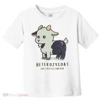 Heterozygoats Just Allele Uneven Funny Genetics Toddler T-Shirt thumb 0