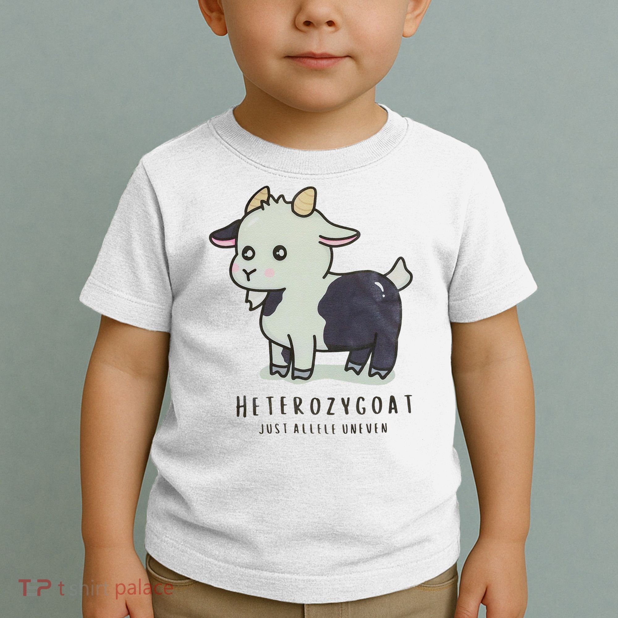 Heterozygoats Just Allele Uneven Funny Genetics Toddler T-Shirt