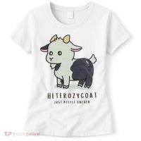 Heterozygoats Just Allele Uneven Funny Genetics Women's T-Shirt thumb 0