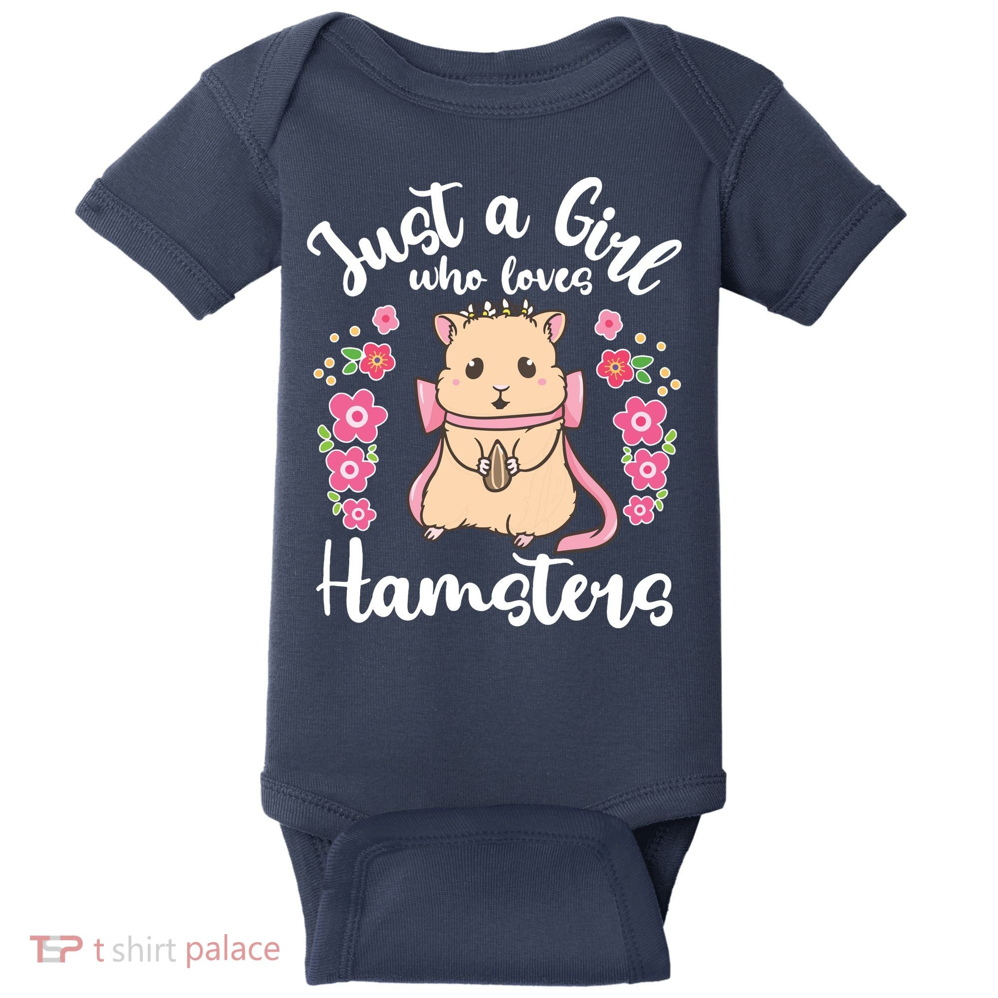 Hamster Just A Girl Who Loves Hamsters Baby Bodysuit