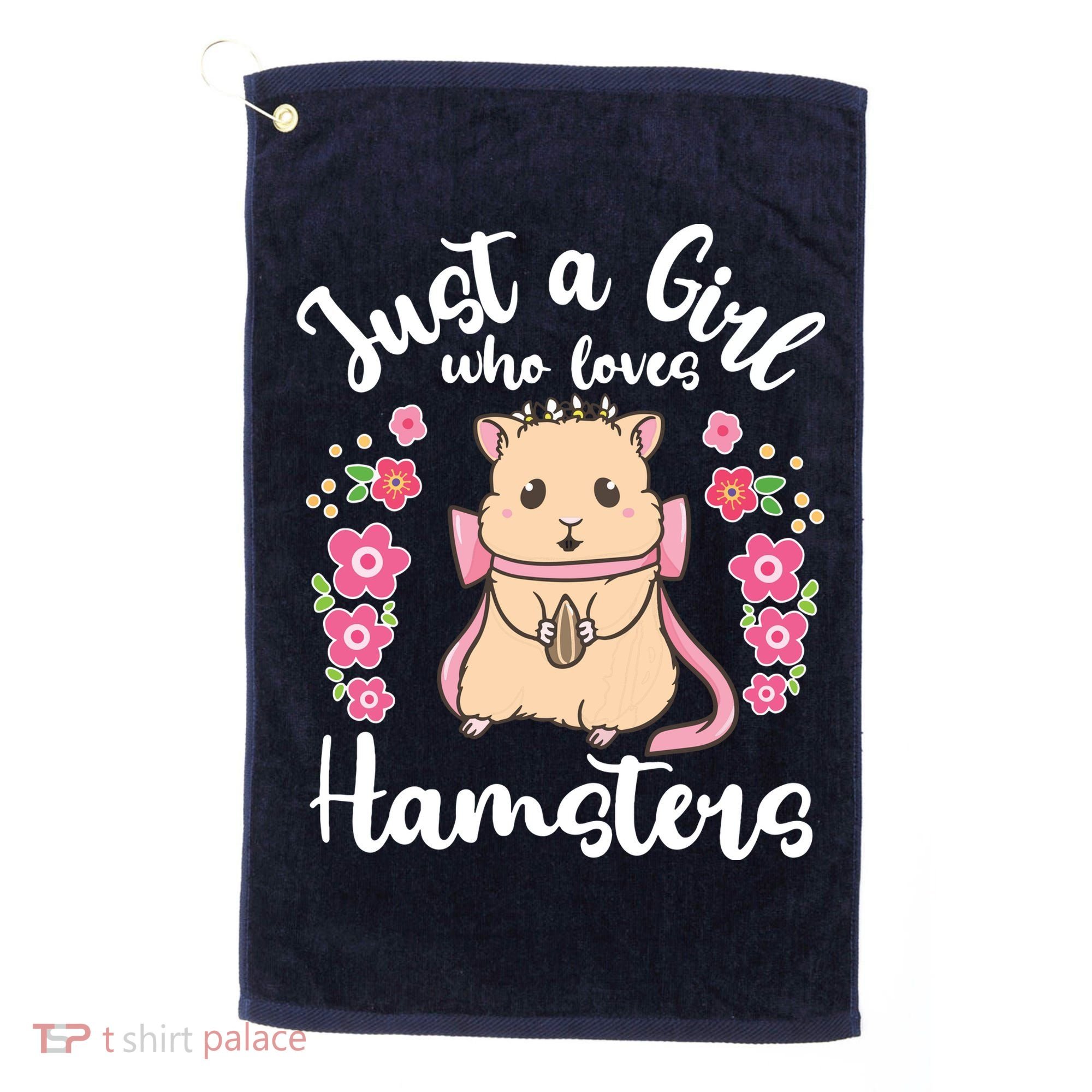 Hamster Just A Girl Who Loves Hamsters Golf Towel