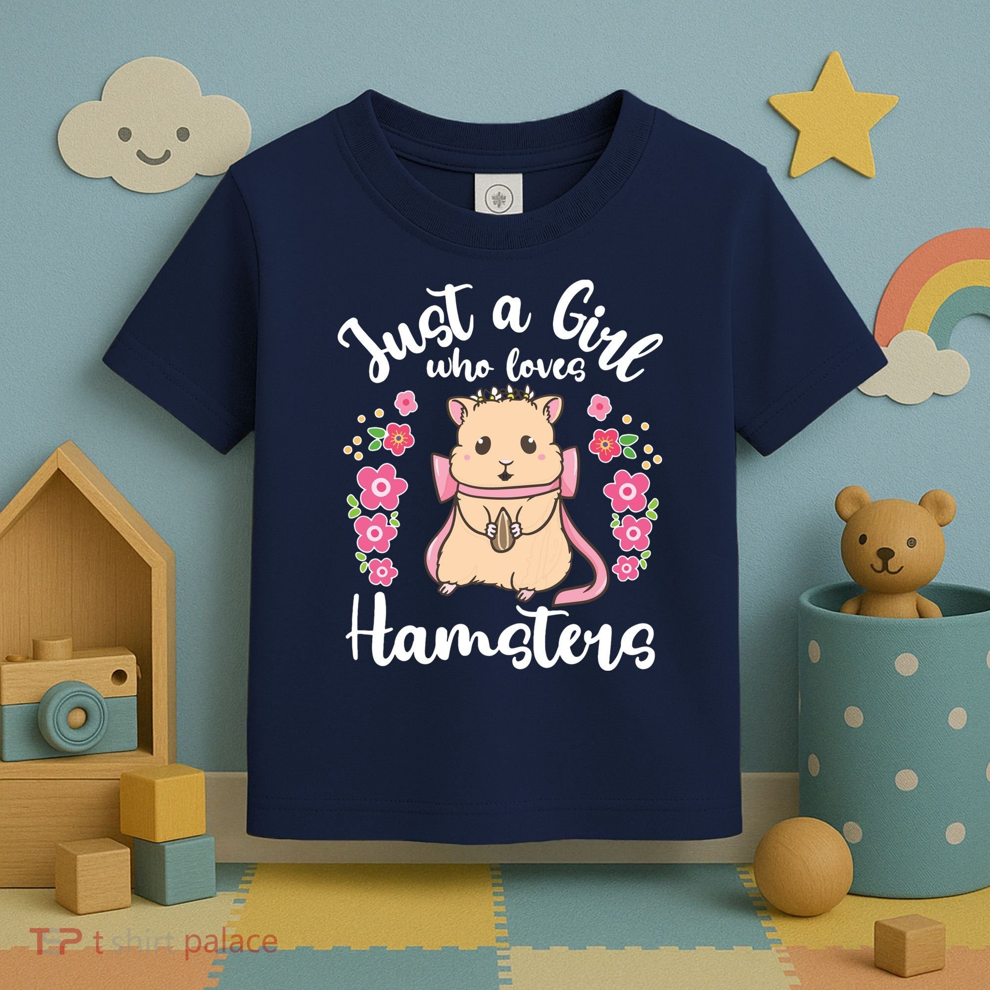 Hamster Just A Girl Who Loves Hamsters Toddler T-Shirt
