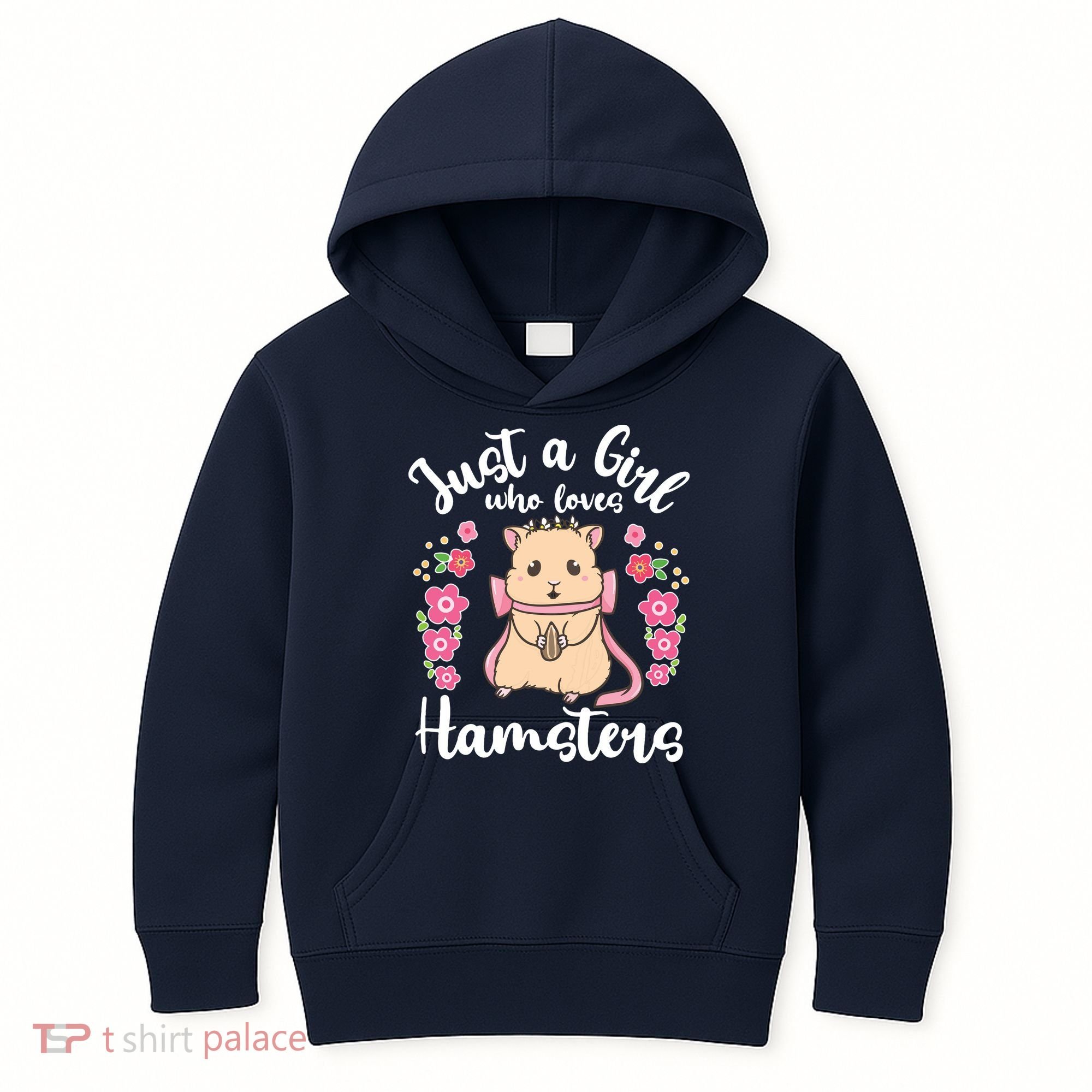 Hamster Just A Girl Who Loves Hamsters Kids Hoodie