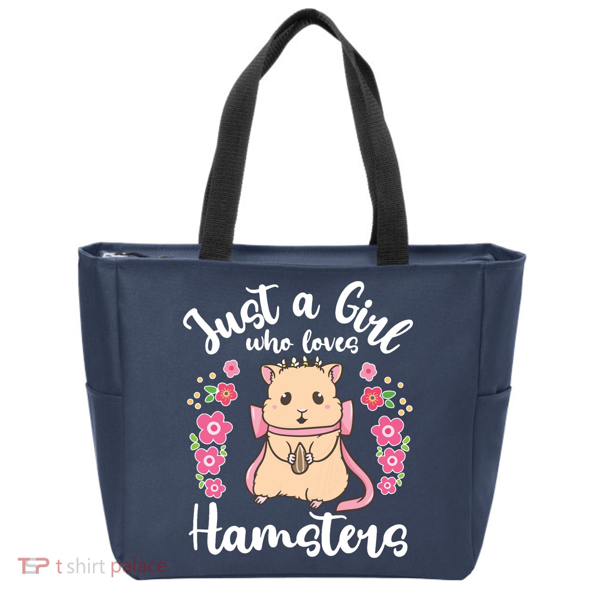 Hamster Just A Girl Who Loves Hamsters Tote Bag