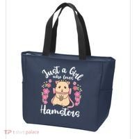 Hamster Just A Girl Who Loves Hamsters Tote Bag thumb 3