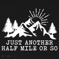 Hiking Just Another Half Mile Or So Funny Hiker Matching Gift Women's Hoodie thumb 2