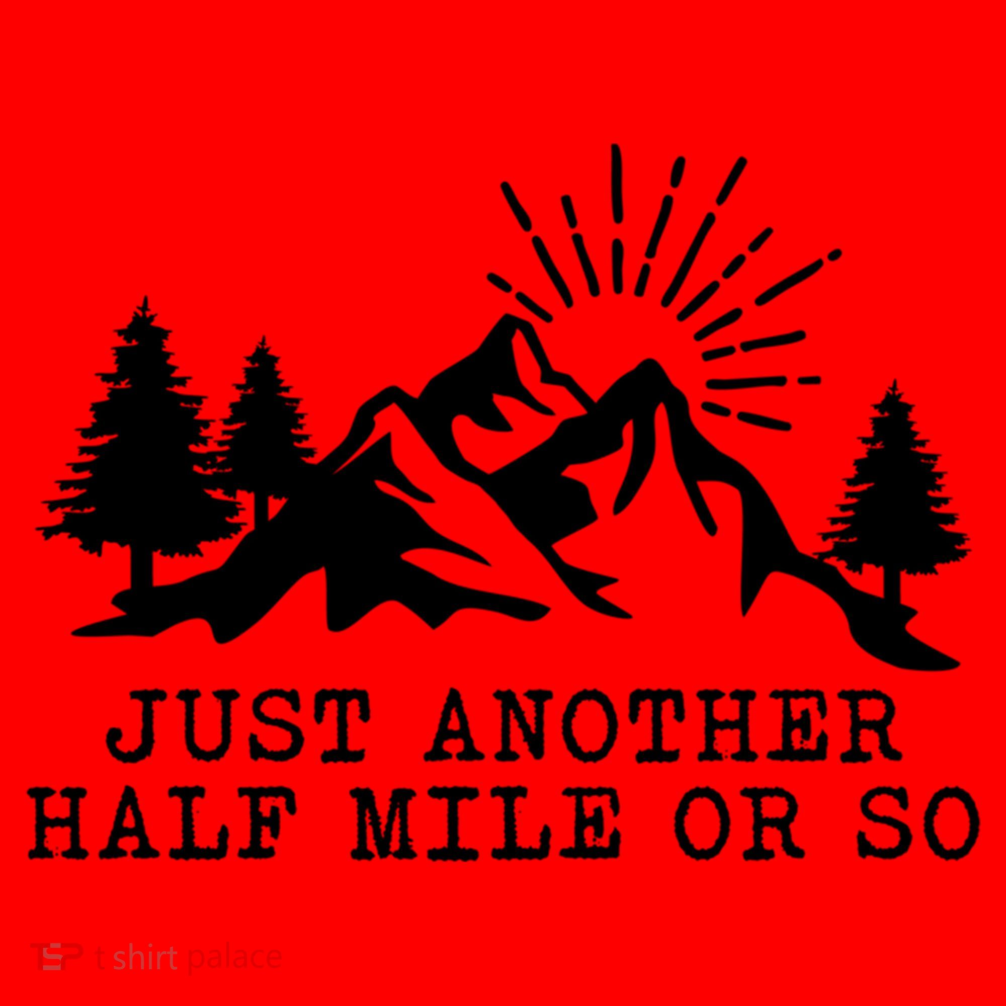 Hiking Just Another Half Mile Or So Funny Hiker Matching Gift Santa Hat