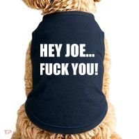 Hey Joe Biden Fuck You! Doggie Tank thumb 0