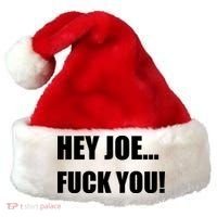 Hey Joe Biden Fuck You! Santa Hat thumb 0