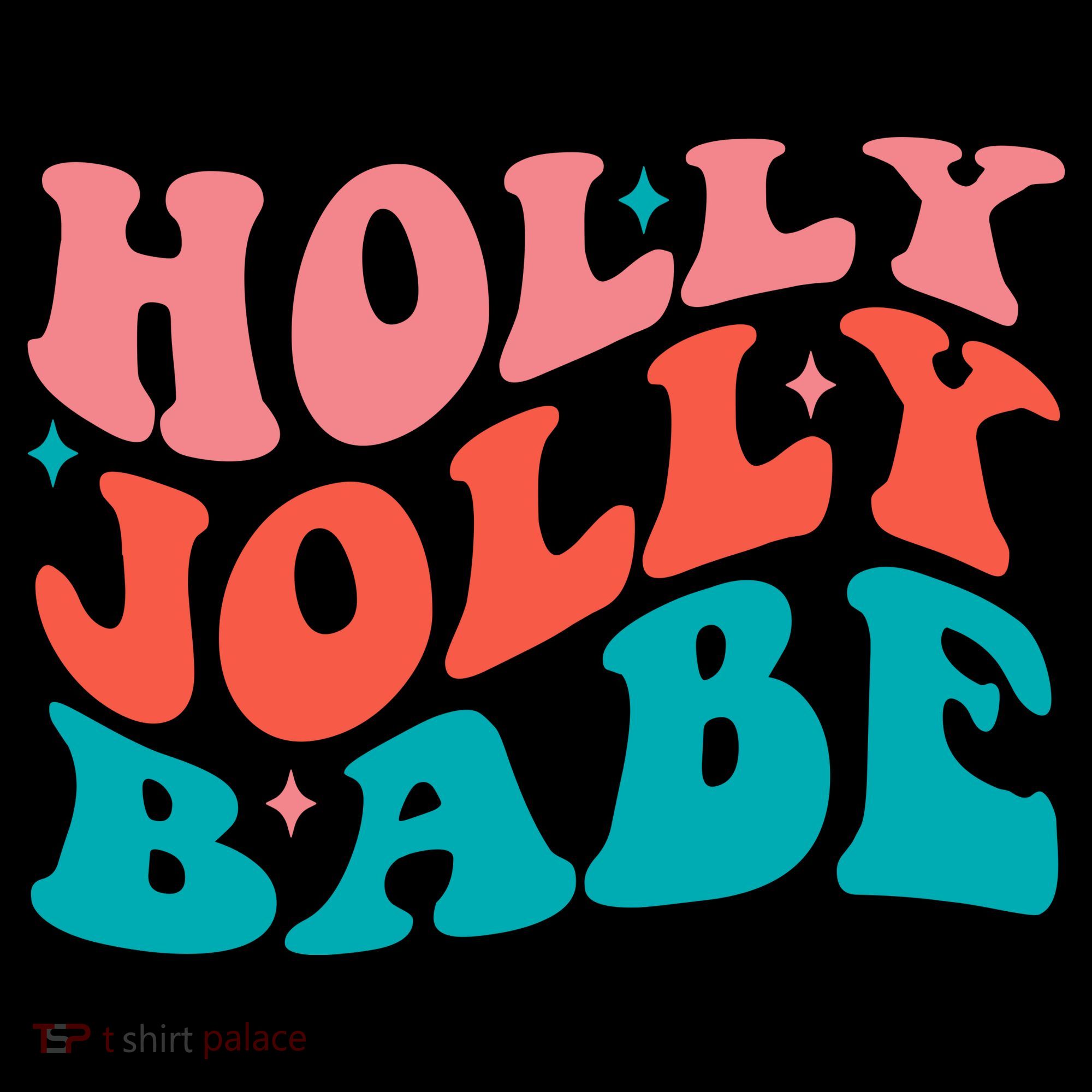 Holly Jolly Babe Retro Christmas Visor