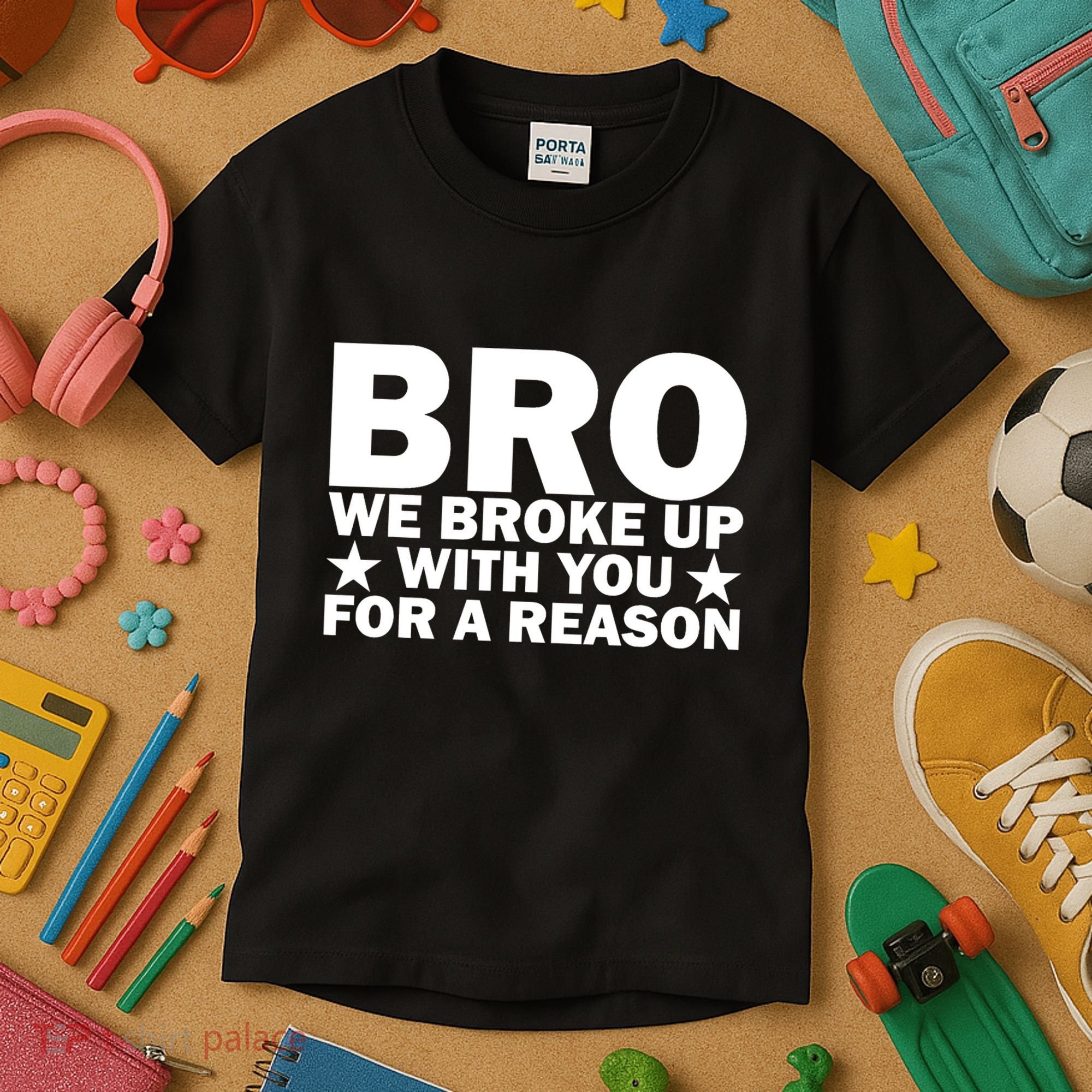 Hakeem Jeffries Bro We Broke Up With You For A Reason Kids T-Shirt