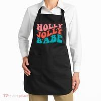 Holly Jolly Babe Apron thumb 2