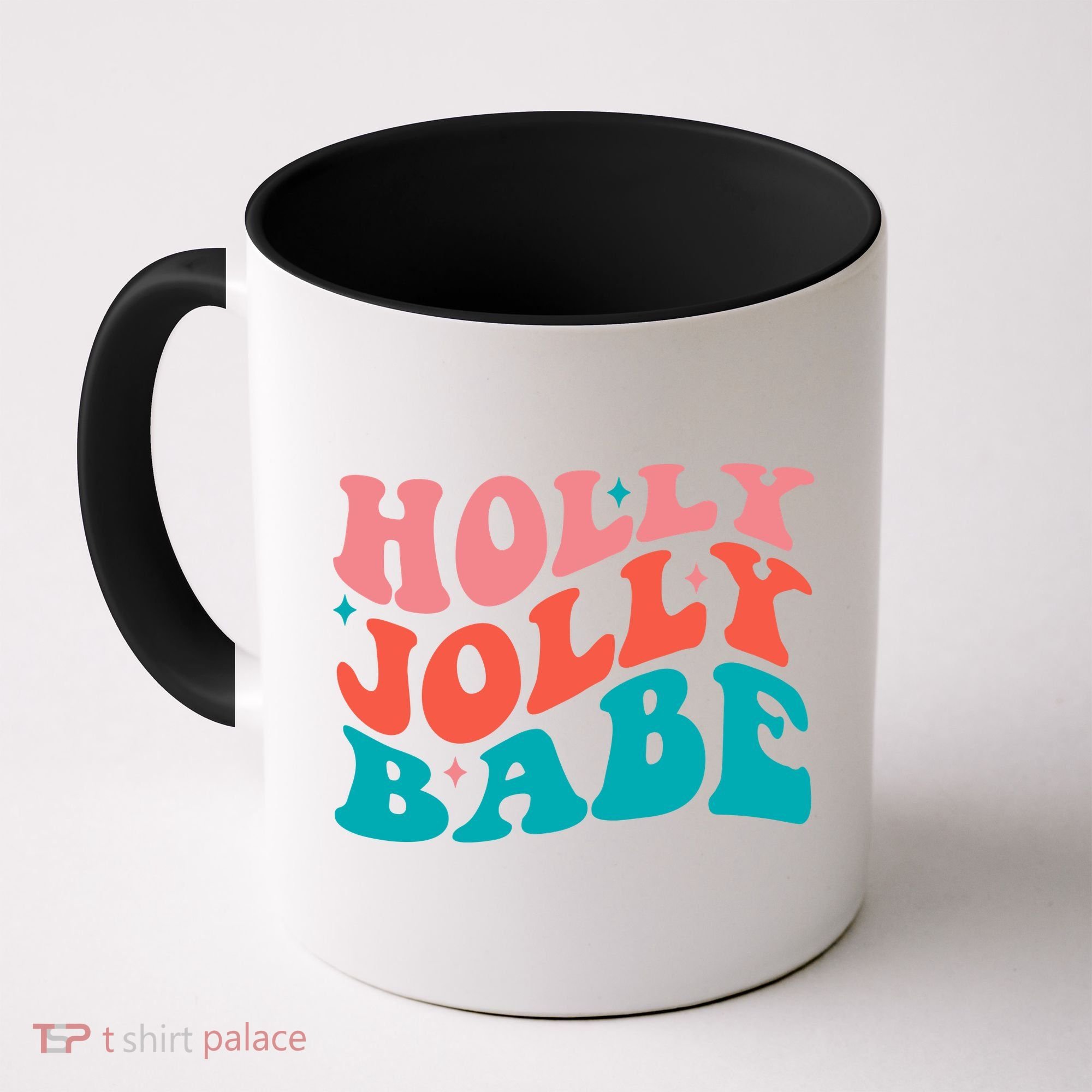 Holly Jolly Babe Coffee Mug