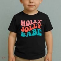 Holly Jolly Babe Toddler T-Shirt thumb 2