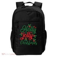 Holly Jolly Babe Festive Christmas Cheer Backpack thumb 0